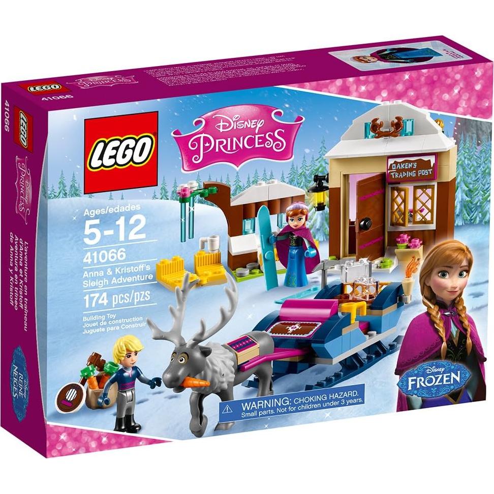 LEGO Disney Frozen Trineo de Anna y Kristoff 41066 174 Piezas