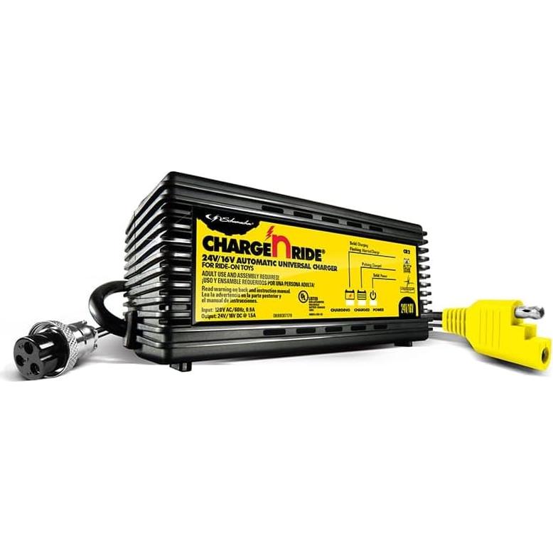 Cargador Schumacher CR2 1.5A 24V Automático para Juguetes