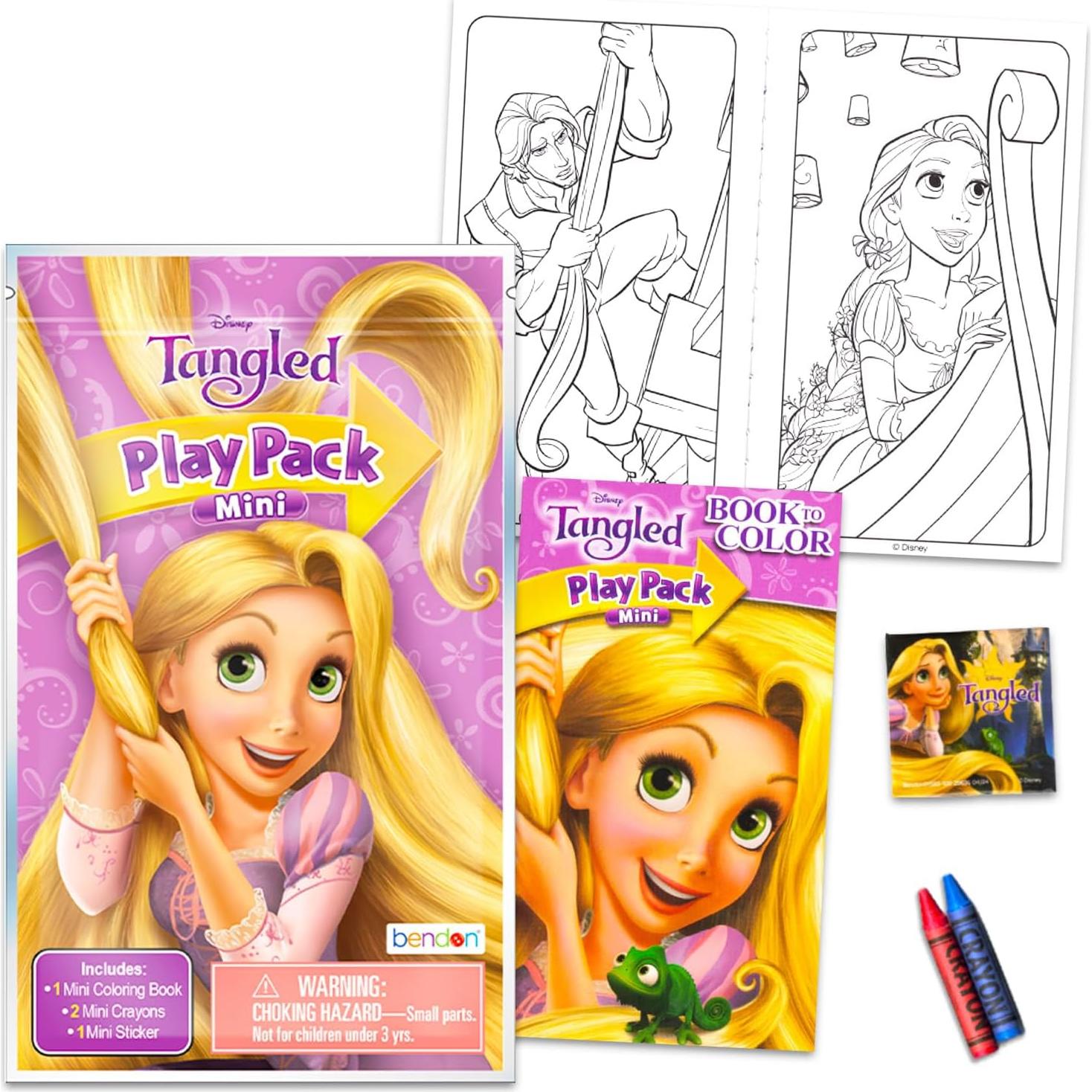 Conjunto Fiesta Mini Enredados Disney 24 Paquetes Juguetes