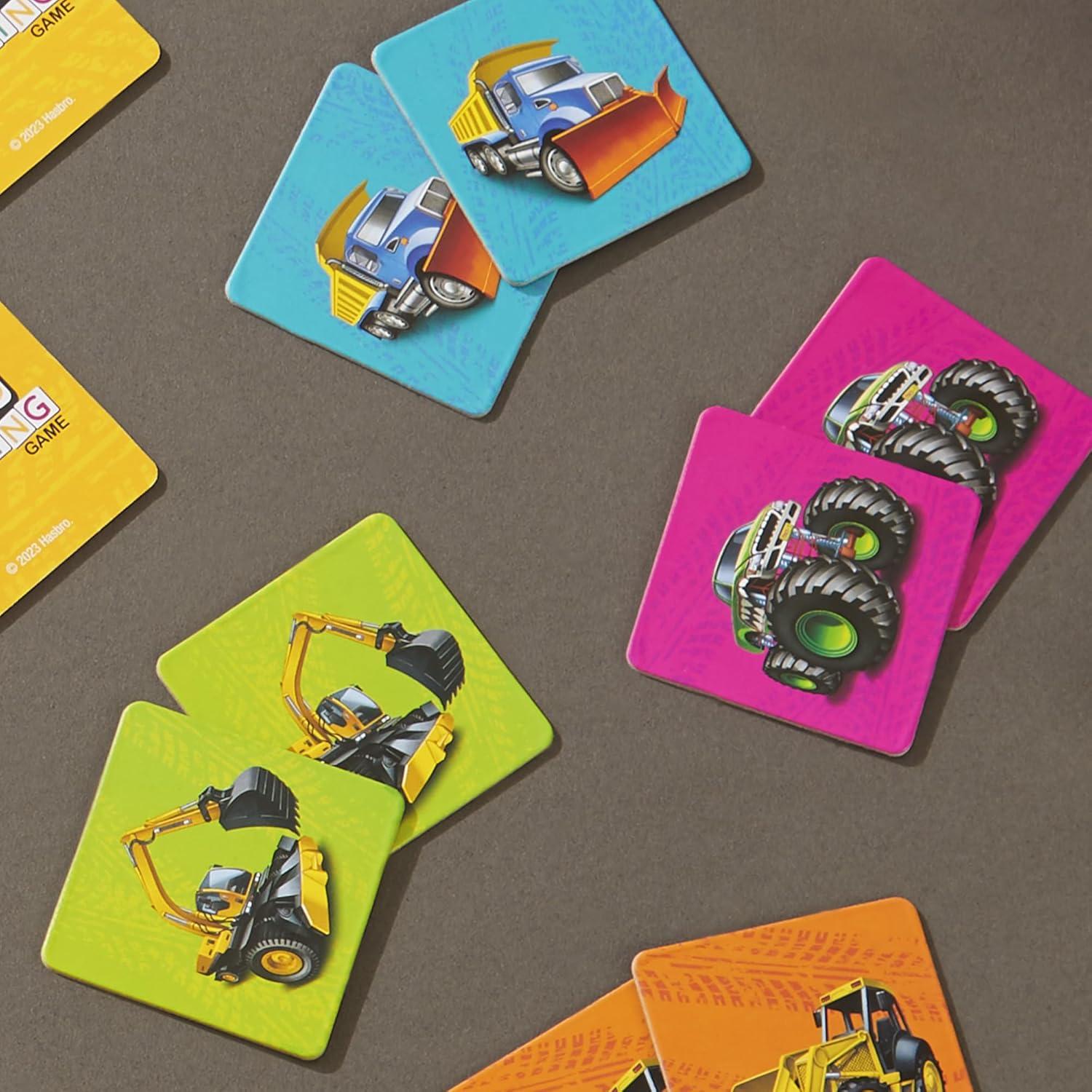 Juego de Emparejamiento de Camiones Hasbro 72 Cartas 3+
