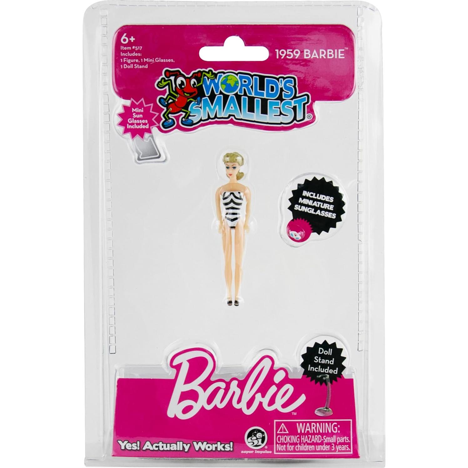Barbie Miniatura Super Impulse 7,62 cm Traje Clásico