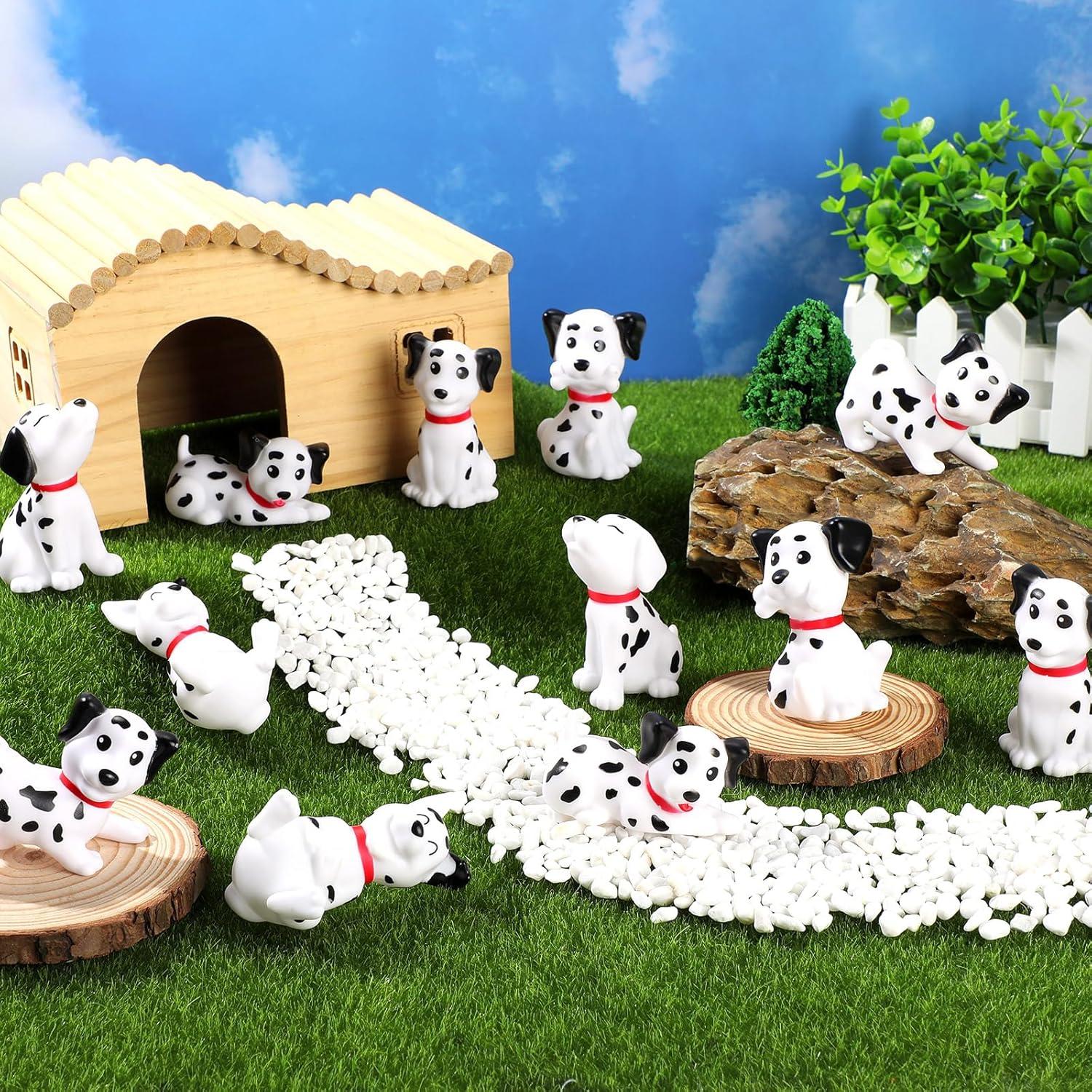 Juguetes de Baño Perros Dálmata 24 Pcs HyDren Flotantes