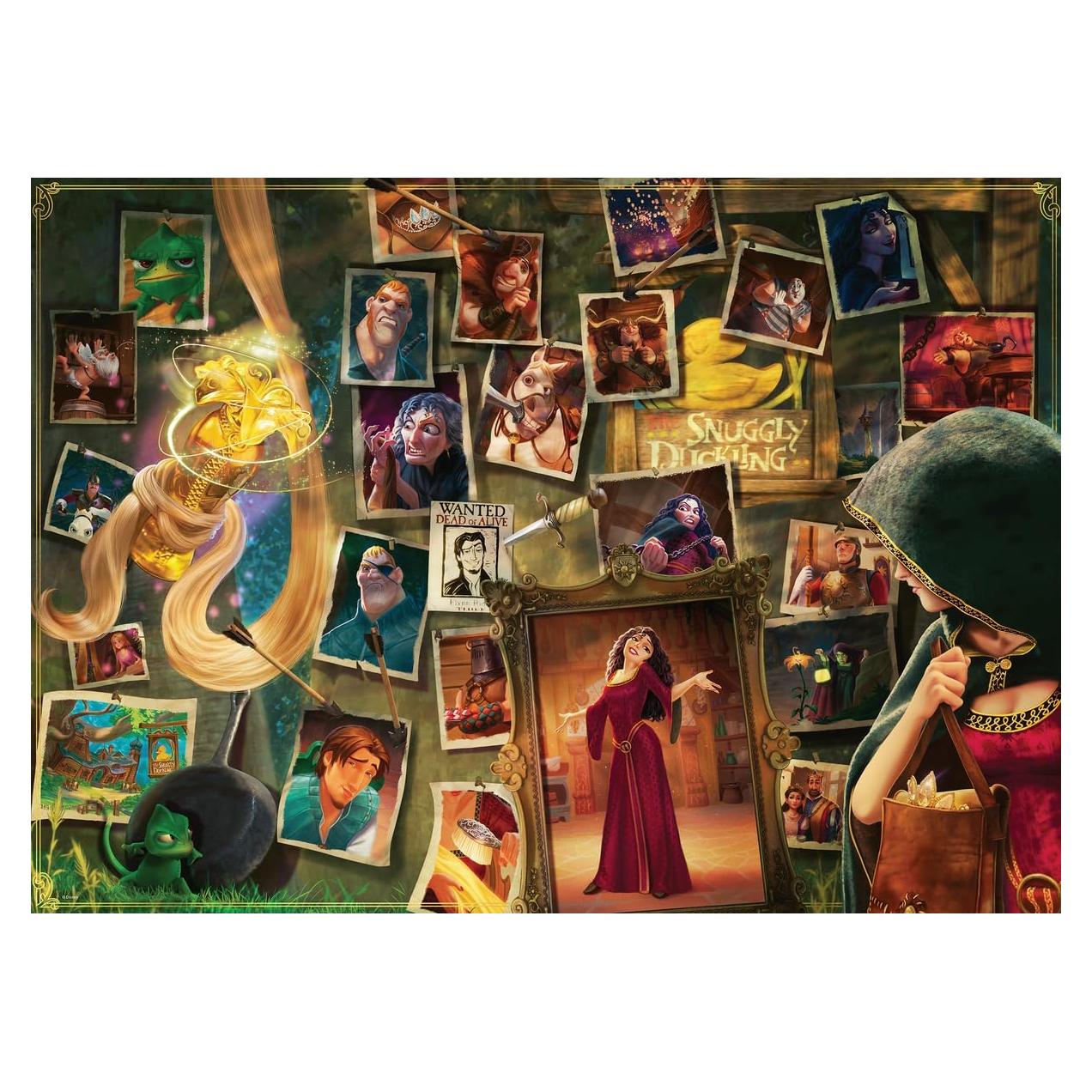 Rompecabezas Ravensburger 1000 Piezas Madre Gothel Disney