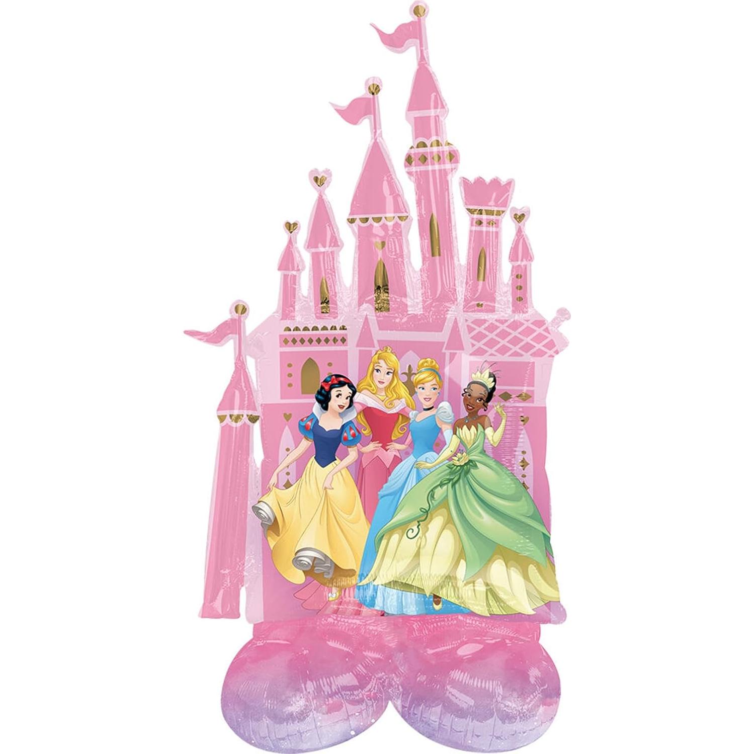 Ramo de Globos de Princesa Disney Anagram 53cm y 8 de 18cm
