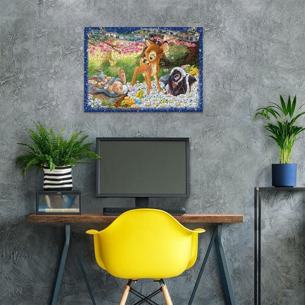 Disney Collector's Edition Bambi 1000 Piece Jigsaw Puzzle for Adults - 12000313 - Handcrafted Tooling, Made in Germany, Every Piece Fits Together Perfectly