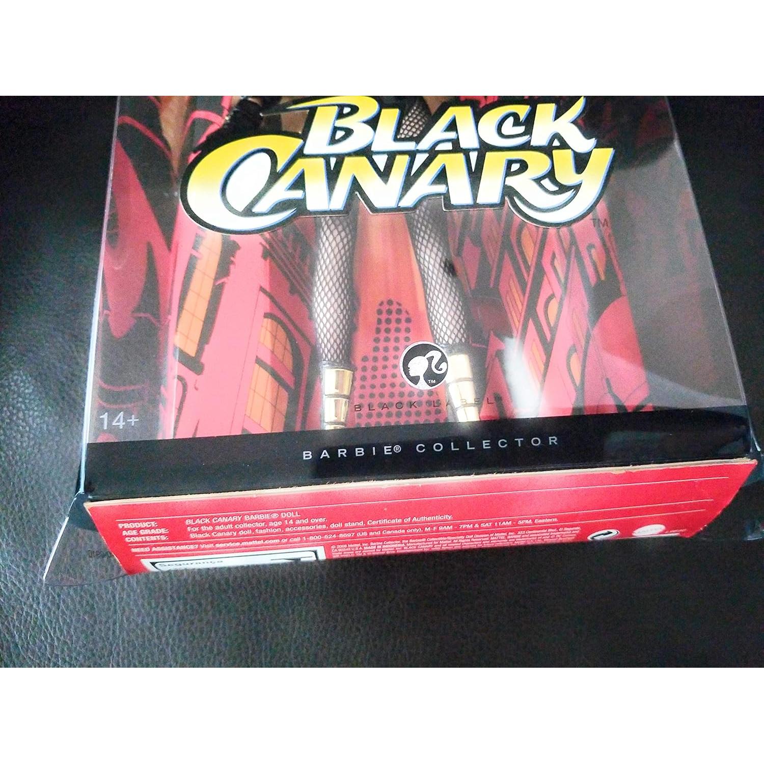 Muñeca Barbie Black Canary 30 cm Mattel Amigos Famosos