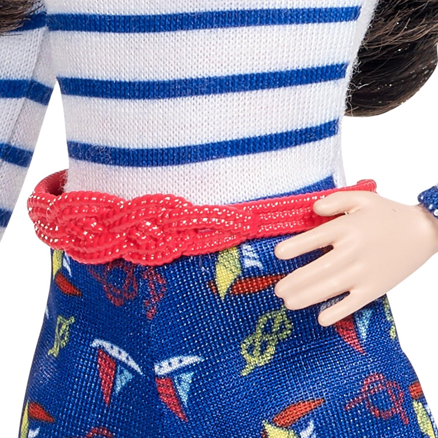 Muñeca Barbie Fashionistas 61 Náutico con accesorios