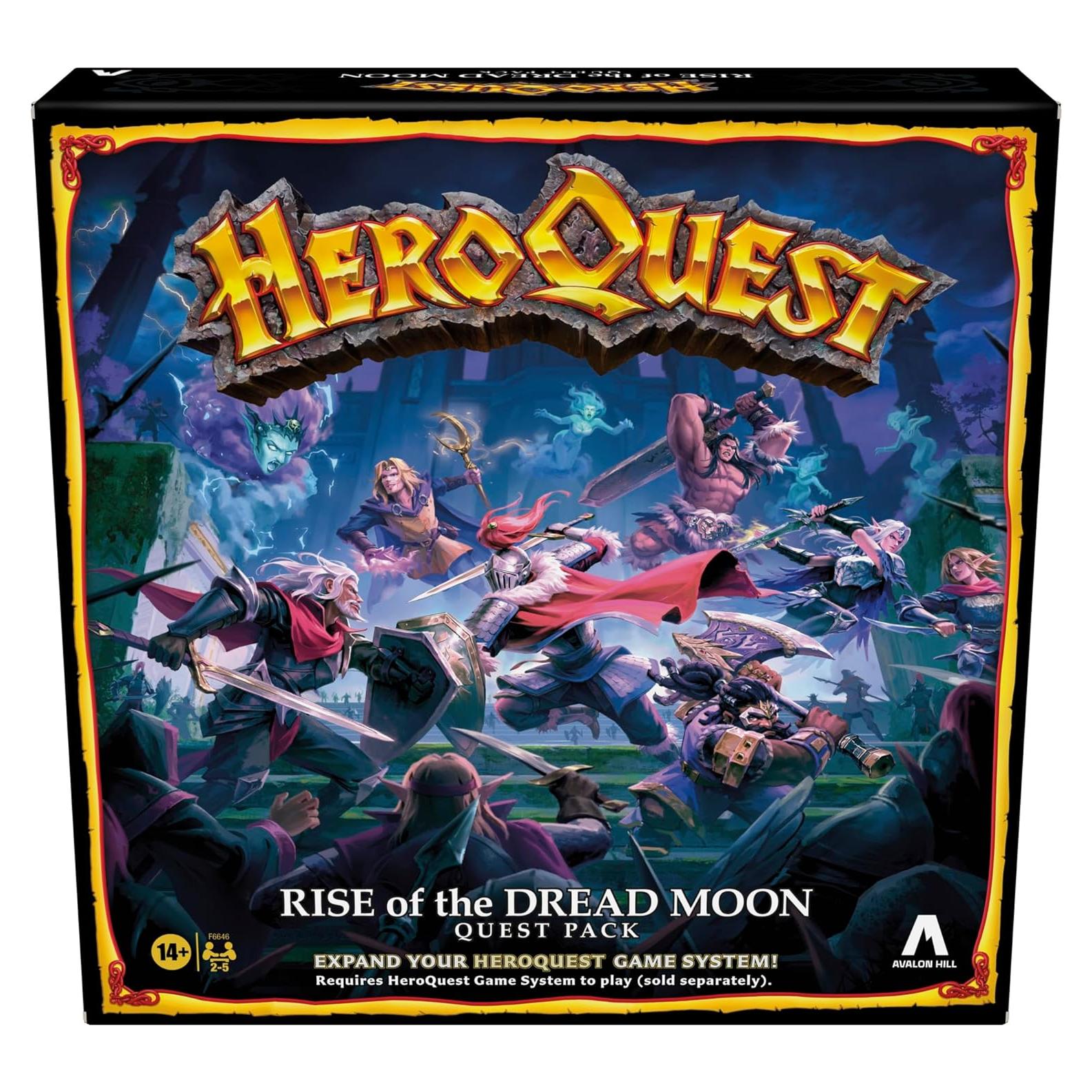 HeroQuest Expansión Ascenso de la Luna Temida 10 Misiones
