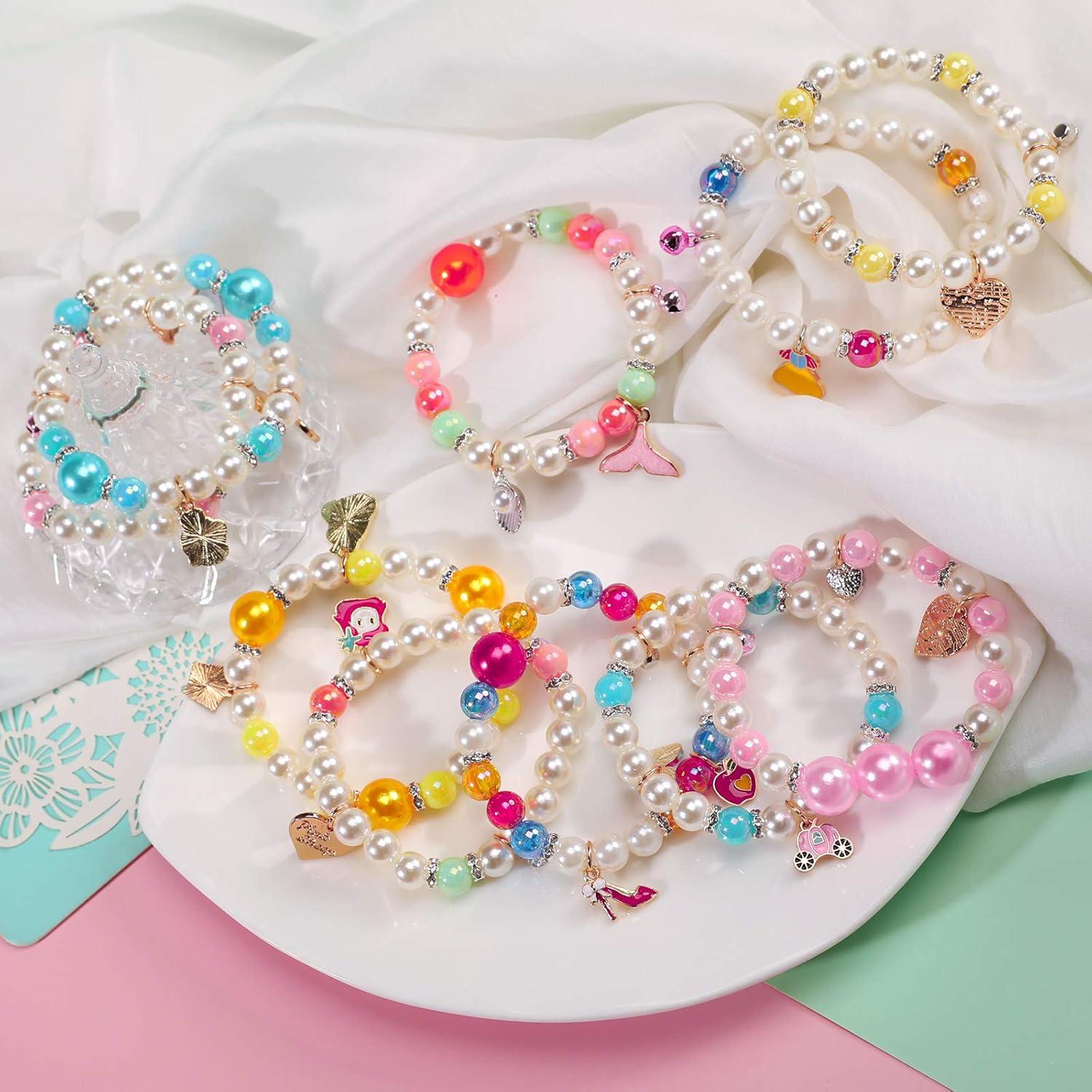 Pulseras de Princesa PinkSheep 10 Piezas para Niñas