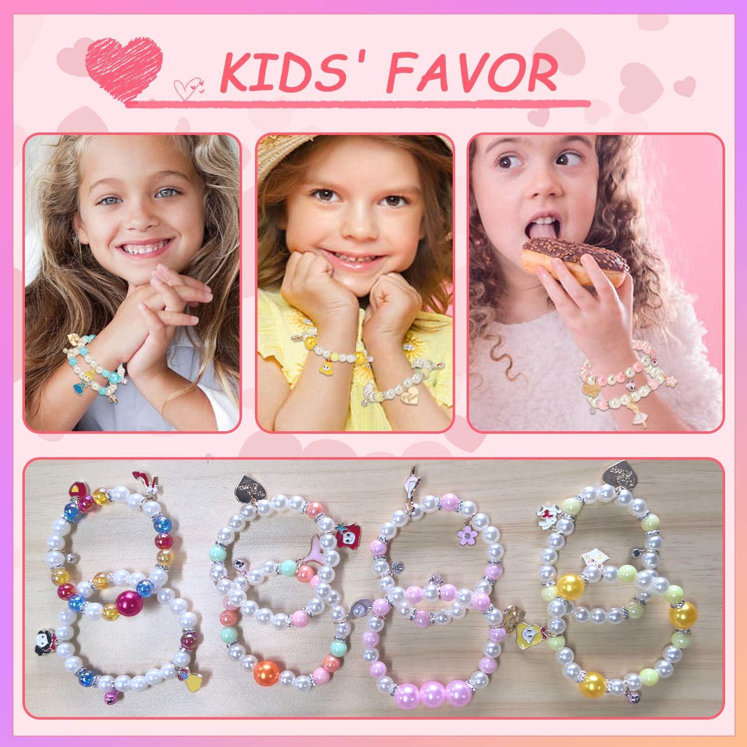Pulseras de Princesa PinkSheep 10 Piezas para Niñas