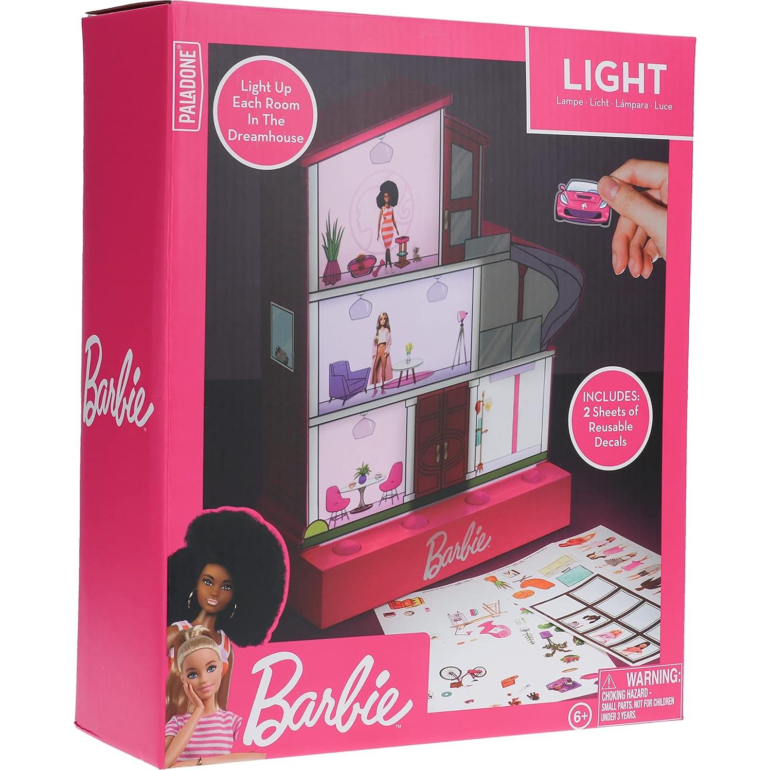 Luz Casa de Ensueño Barbie Paladone 30 cm Personalizable