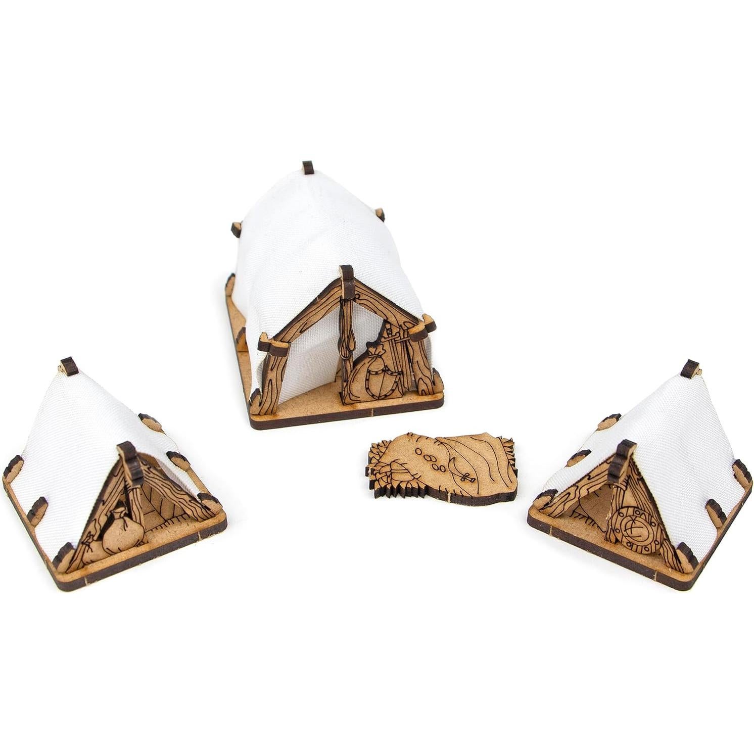 Set de Campamento de Aventureros TowerRex para D&D