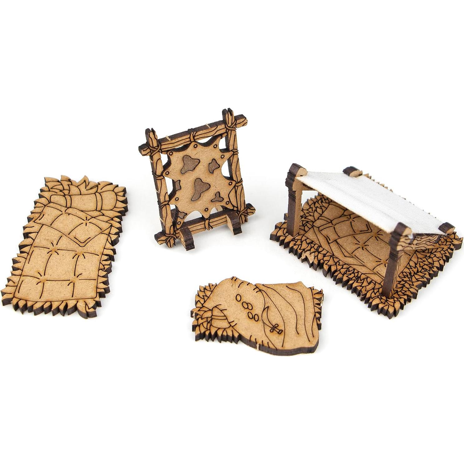 Set de Campamento de Aventureros TowerRex para D&D