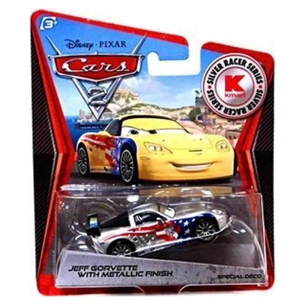 Coche de Juguete Metal Disney Pixar Cars Jeff Gorvette 8cm