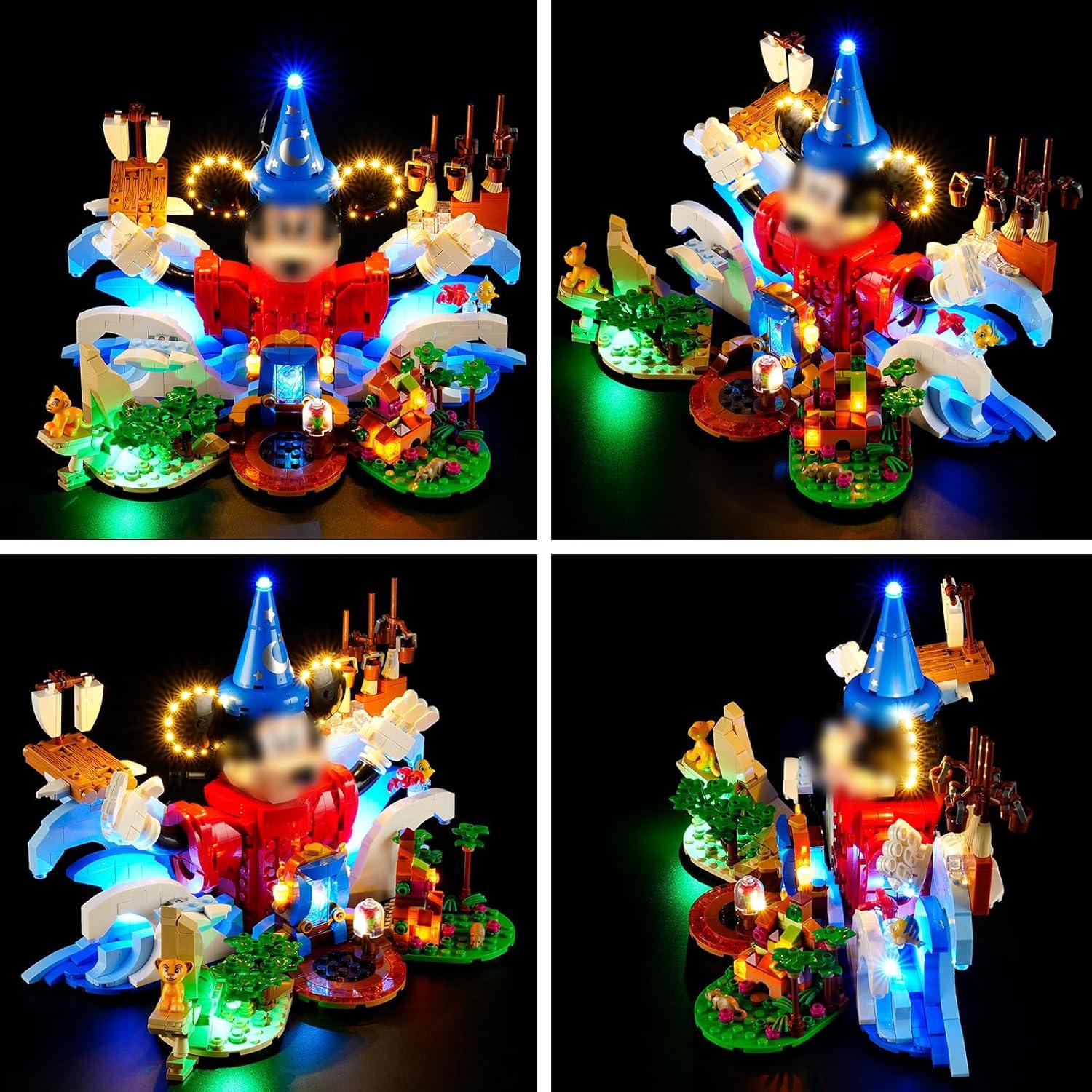 Kit de Luz LED BRIKSMAX para Lego Magia de Disney 21352