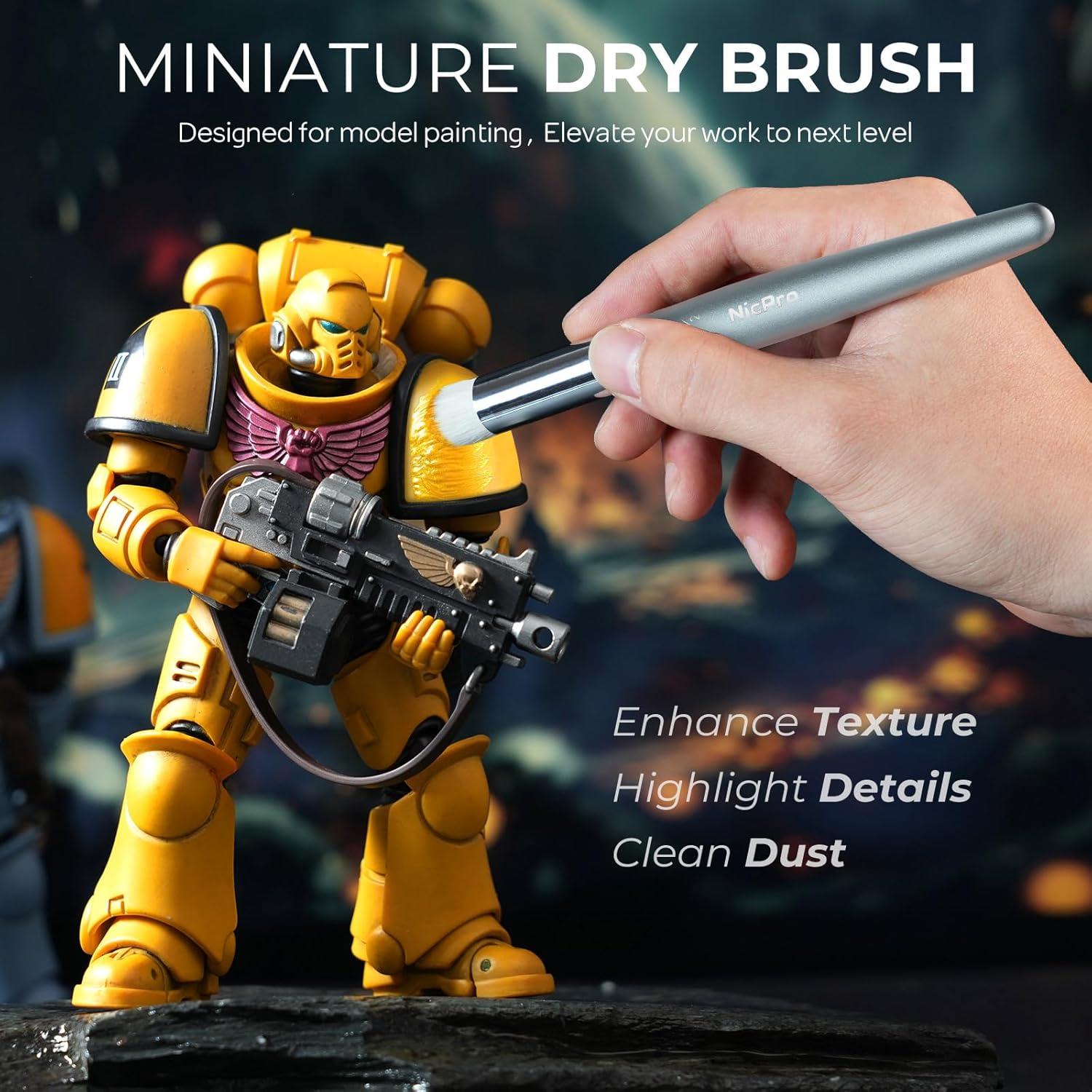 Juego de Pinceles de Pintura Nicpro - Set de 20 Pinceles