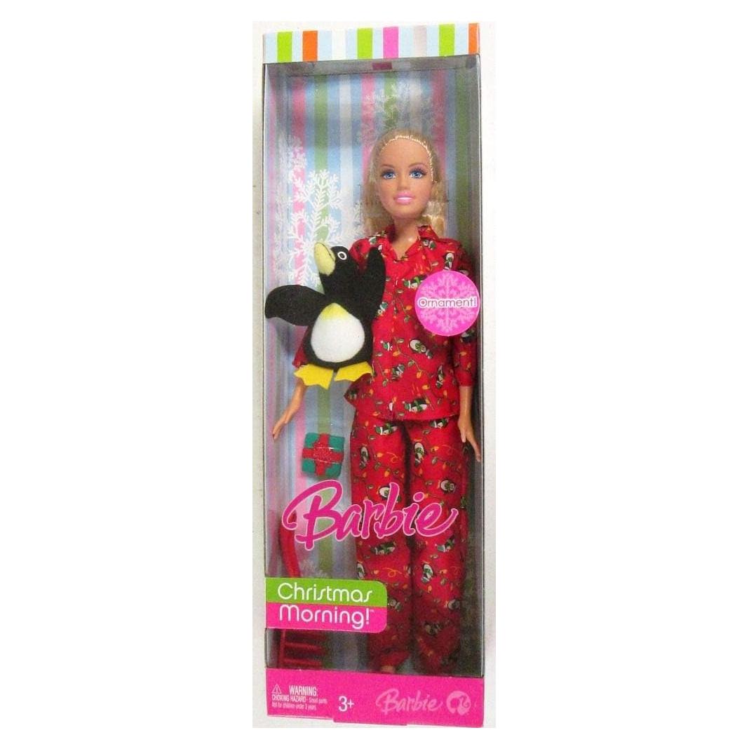 Barbie 2007 Mañana de Navidad Coleccionable Mattel