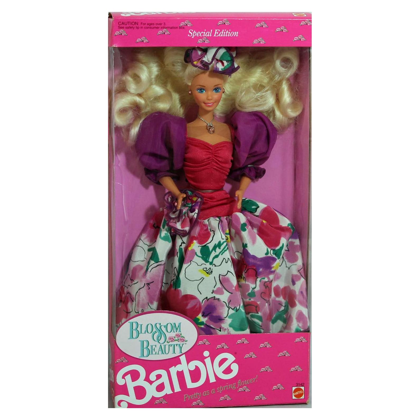 Muñeca Barbie Belleza en Flor 1991 Mattel Coleccionable