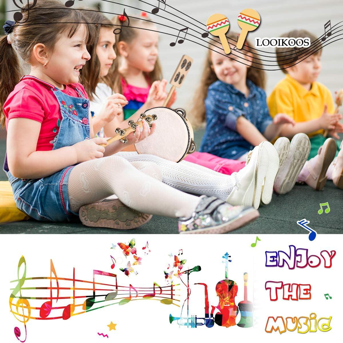 Set de Instrumentos Musicales LOOIKOOS para Niños 1-3 Años