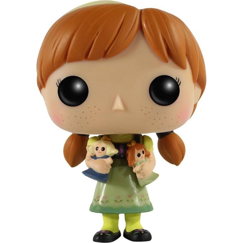 Figura Pop! Vinyl Joven Anna Disney Frozen 9,5 cm