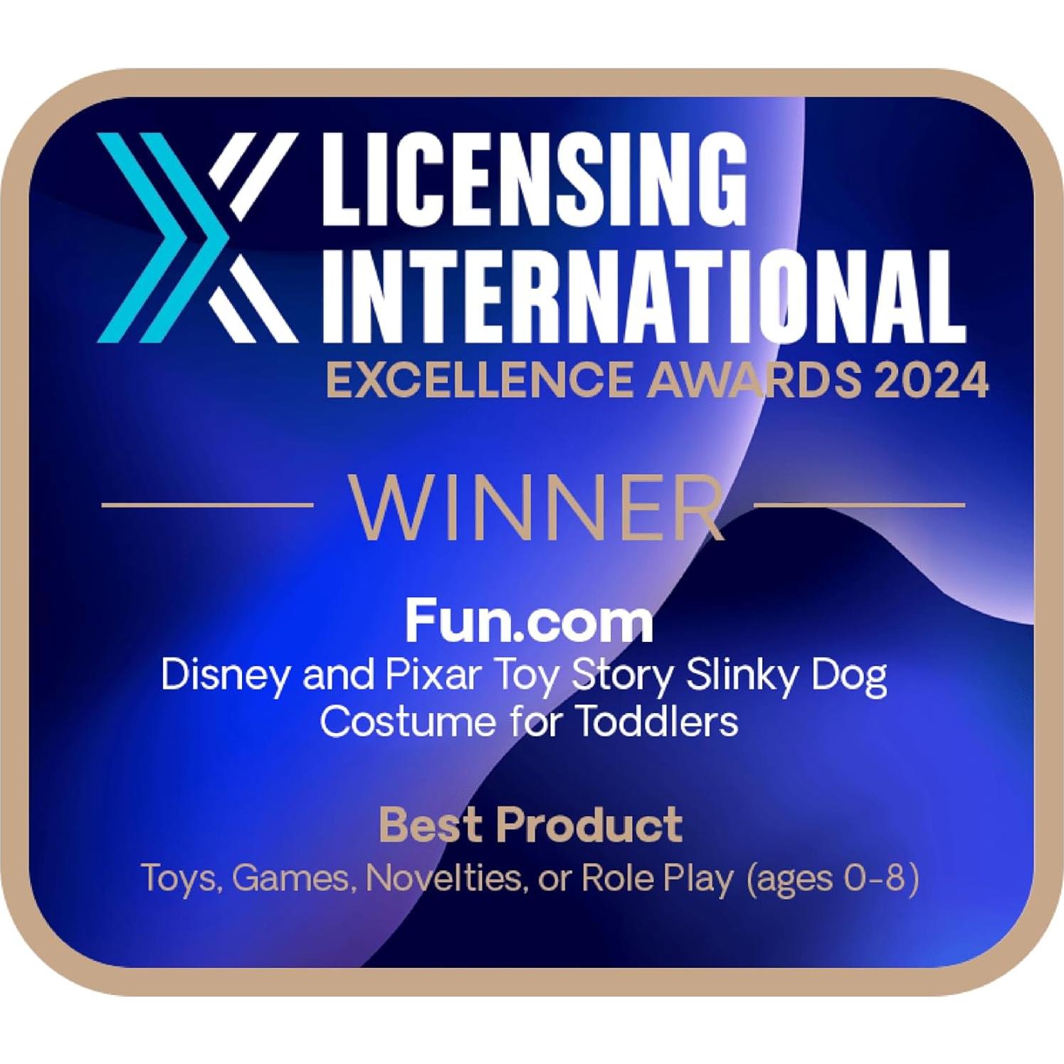 Disfraz Slinky Dog FUN Costumes para niños 4T Halloween