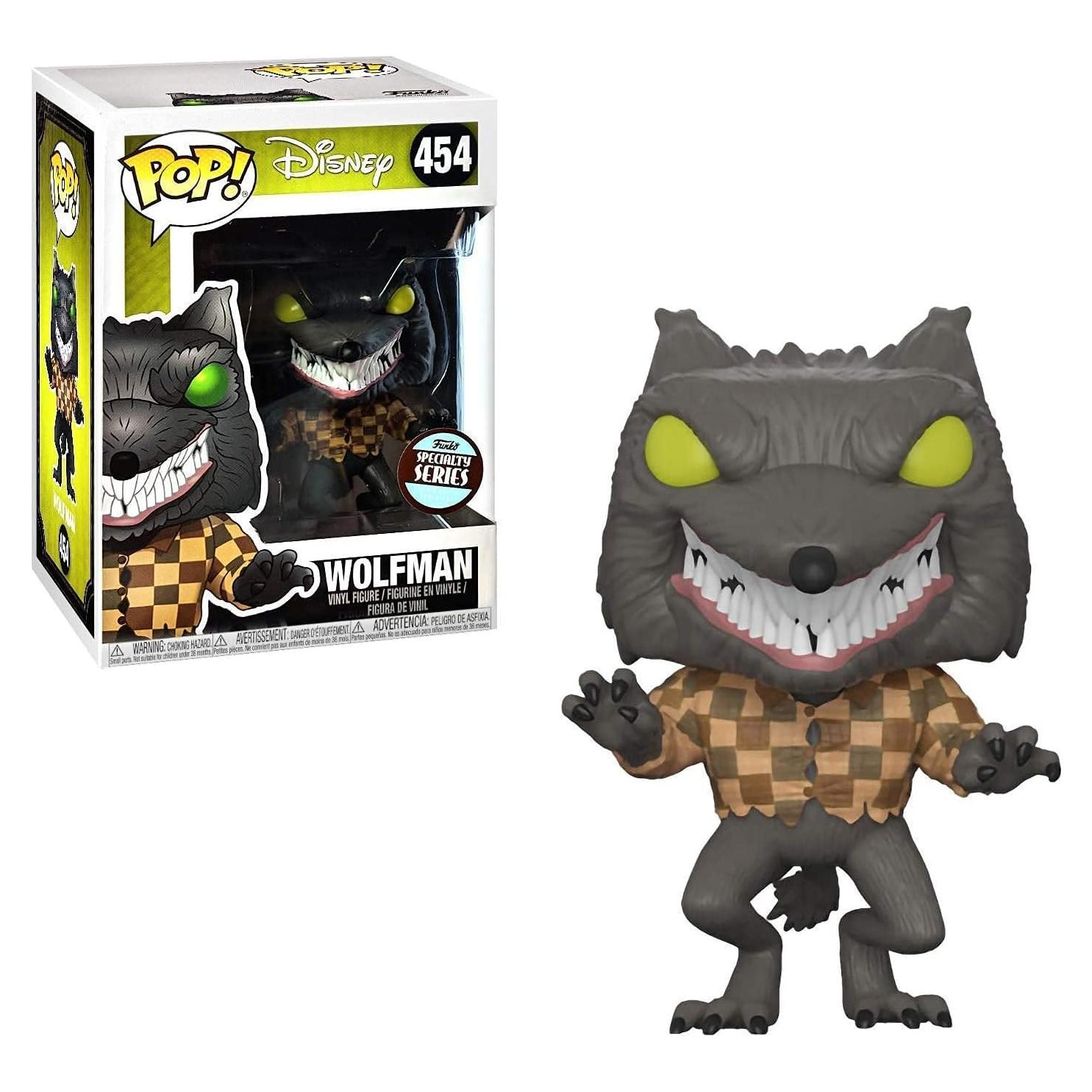 Figura Funko Pop! Disney Hombre Lobo 10.8 cm Gris