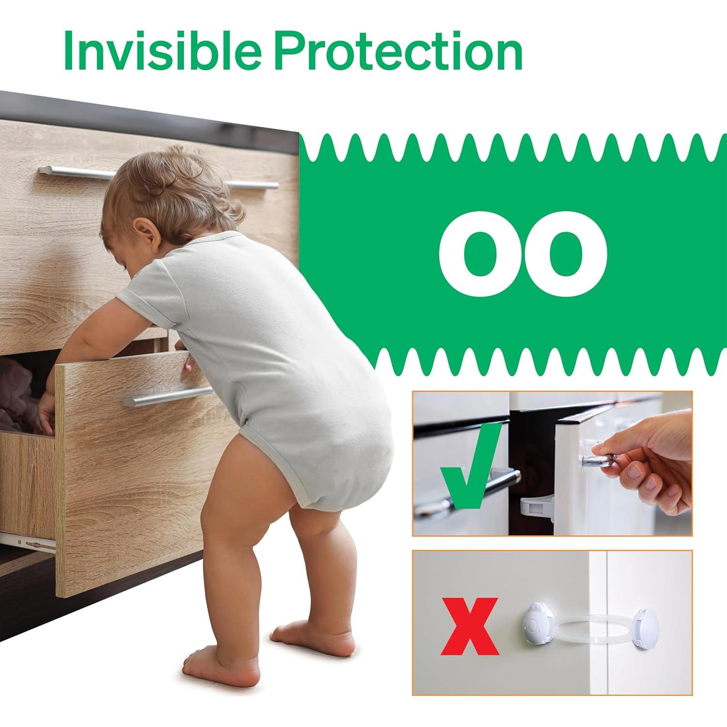 Cerraduras Magnéticas LoveNoobs 20 Piezas para Niños