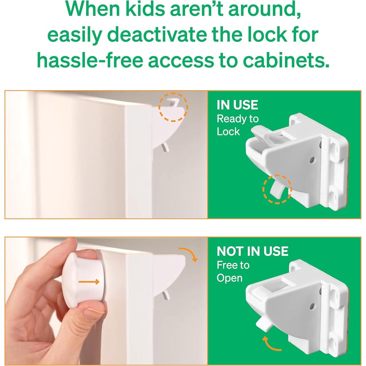 Cerraduras Magnéticas LoveNoobs 20 Piezas para Niños