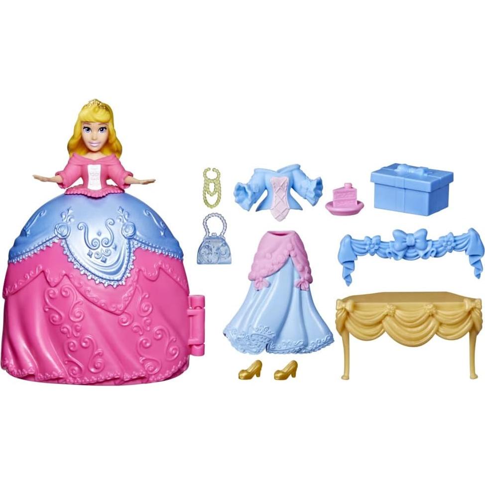 Muñeca Disney Princesa Aurora Estilos Secretos 8 cm