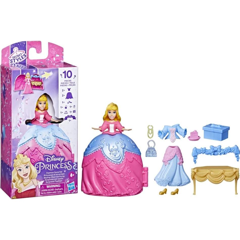 Muñeca Disney Princesa Aurora Estilos Secretos 8 cm