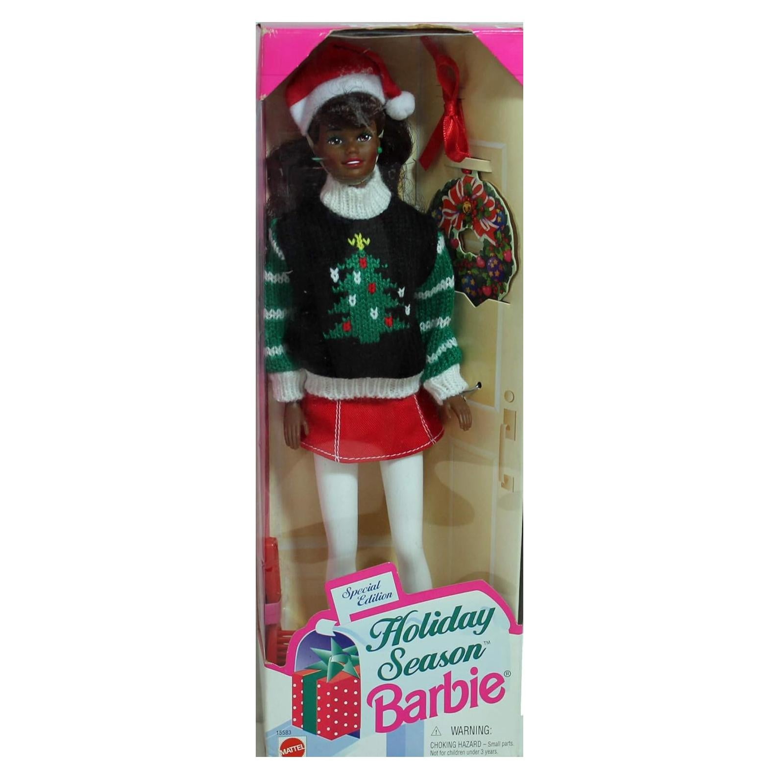 15583 1996 Holiday Season African American Doll