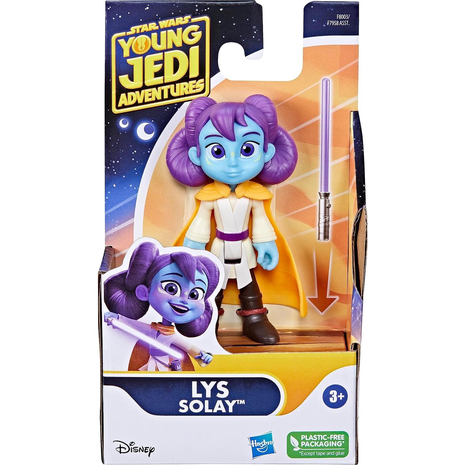 Figura de Acción Star Wars Lys Solay 10 cm Juguete Preescolar
