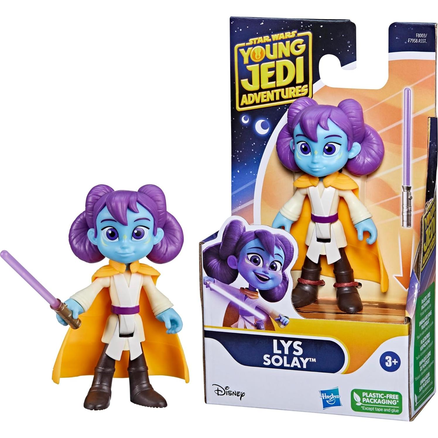 Figura de Acción Star Wars Lys Solay 10 cm Juguete Preescolar
