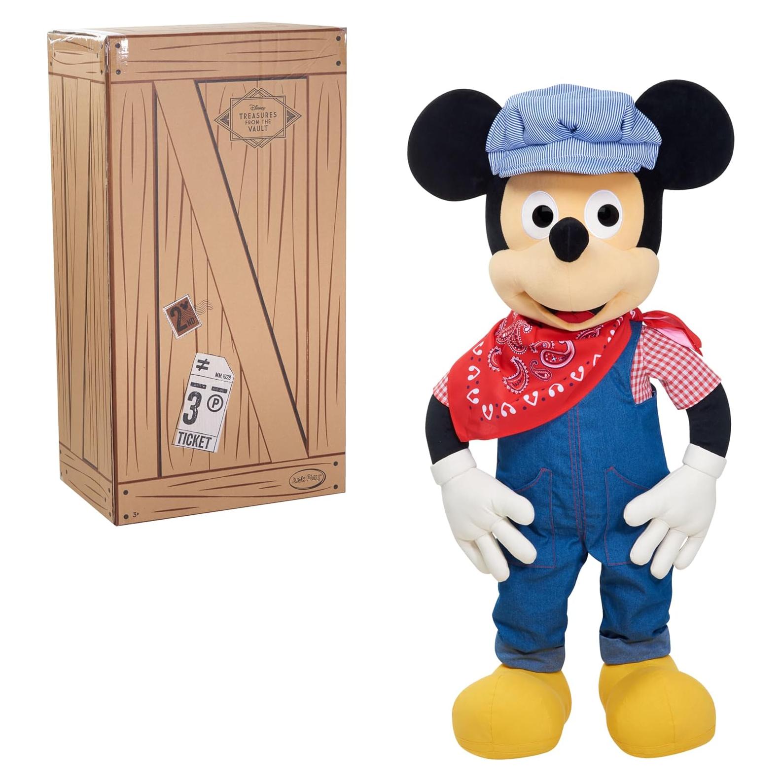 Peluche Ingeniero Mickey Mouse Just Play 91 cm Edición Limitada