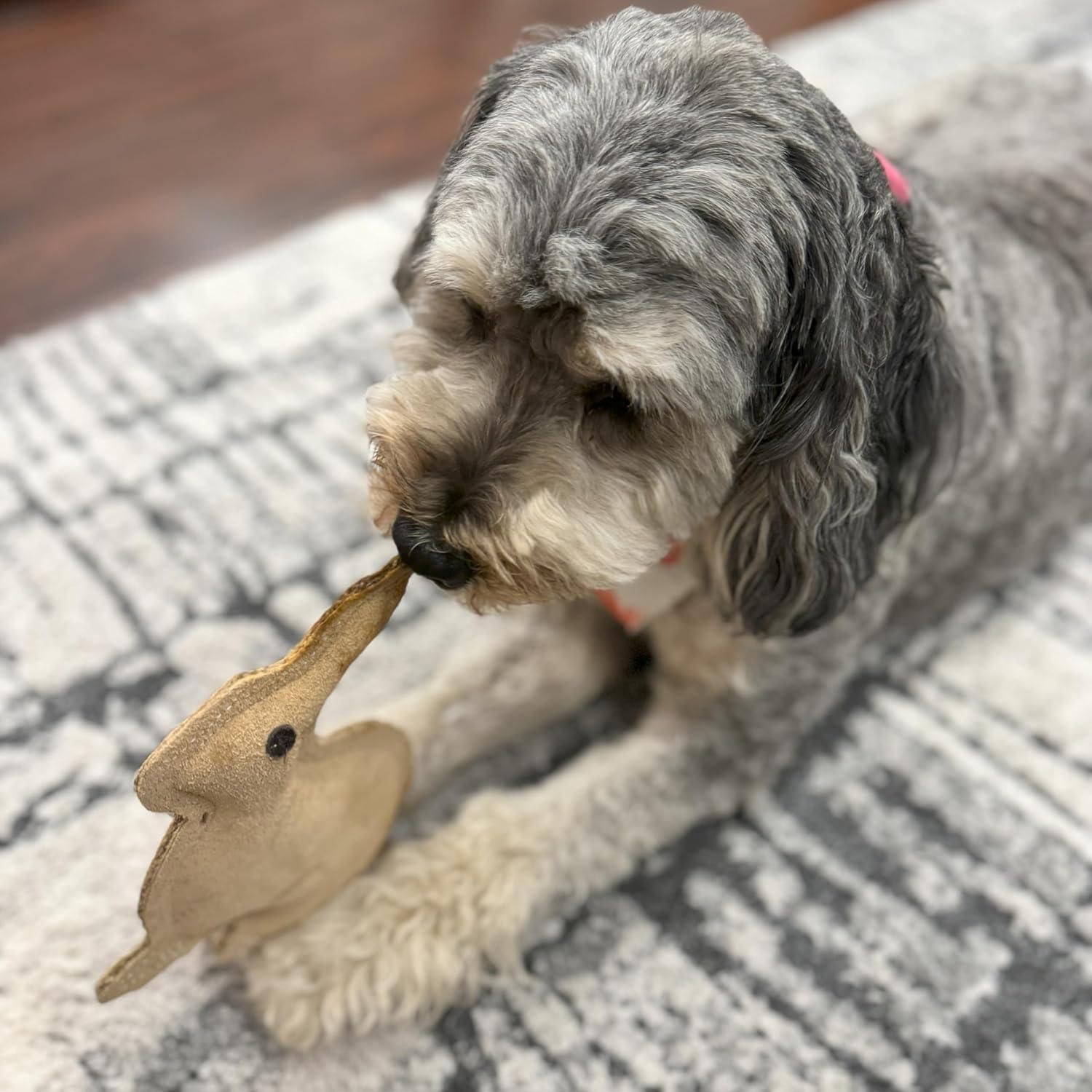 Juguete para Perros SPOT Conejo de Cuero 19 cm con Sonido