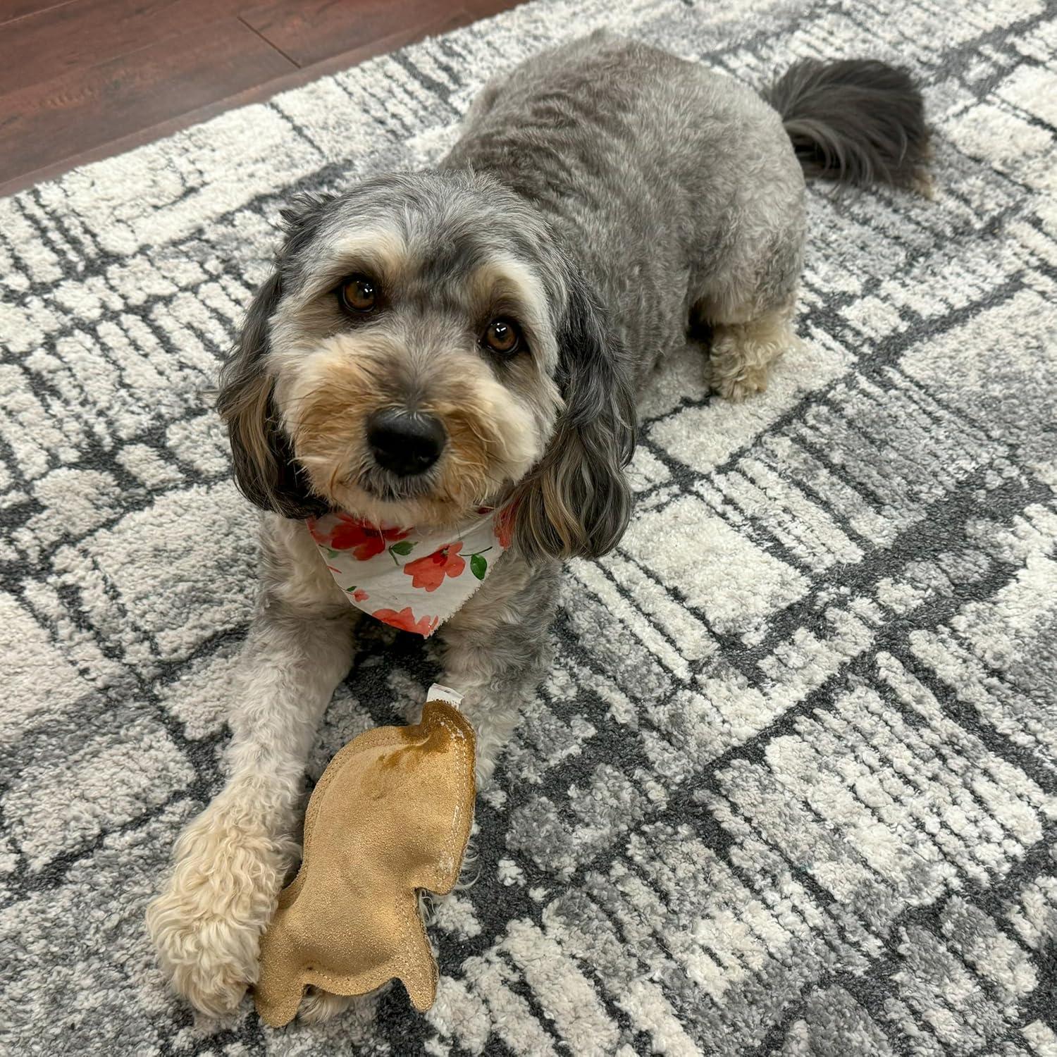 Juguete para Perros SPOT Conejo de Cuero 19 cm con Sonido