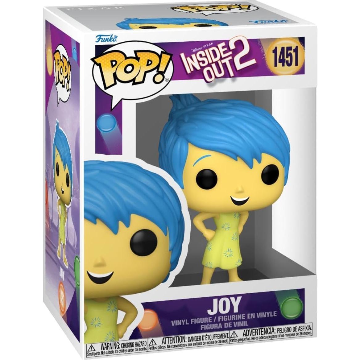Figura Pop! Funko Alegría Inside Out 2 9.5 cm con Funda