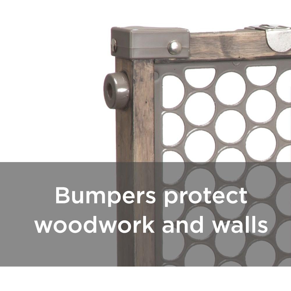 Puerta de Seguridad Safety 1st Ajustable 71-107 cm Madera Gris