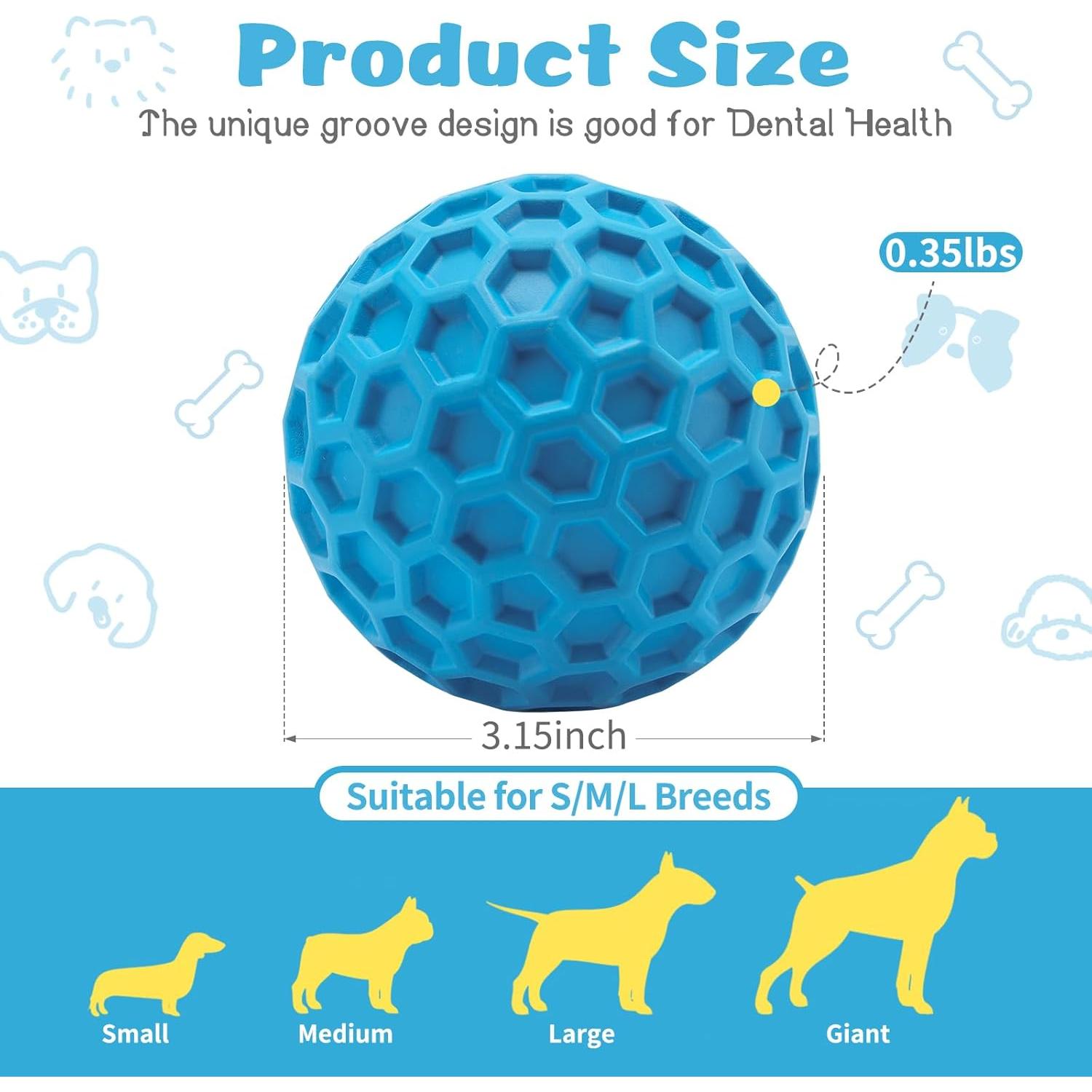 Juguetes Indestructibles para Perros HIPPIH 2 Pack