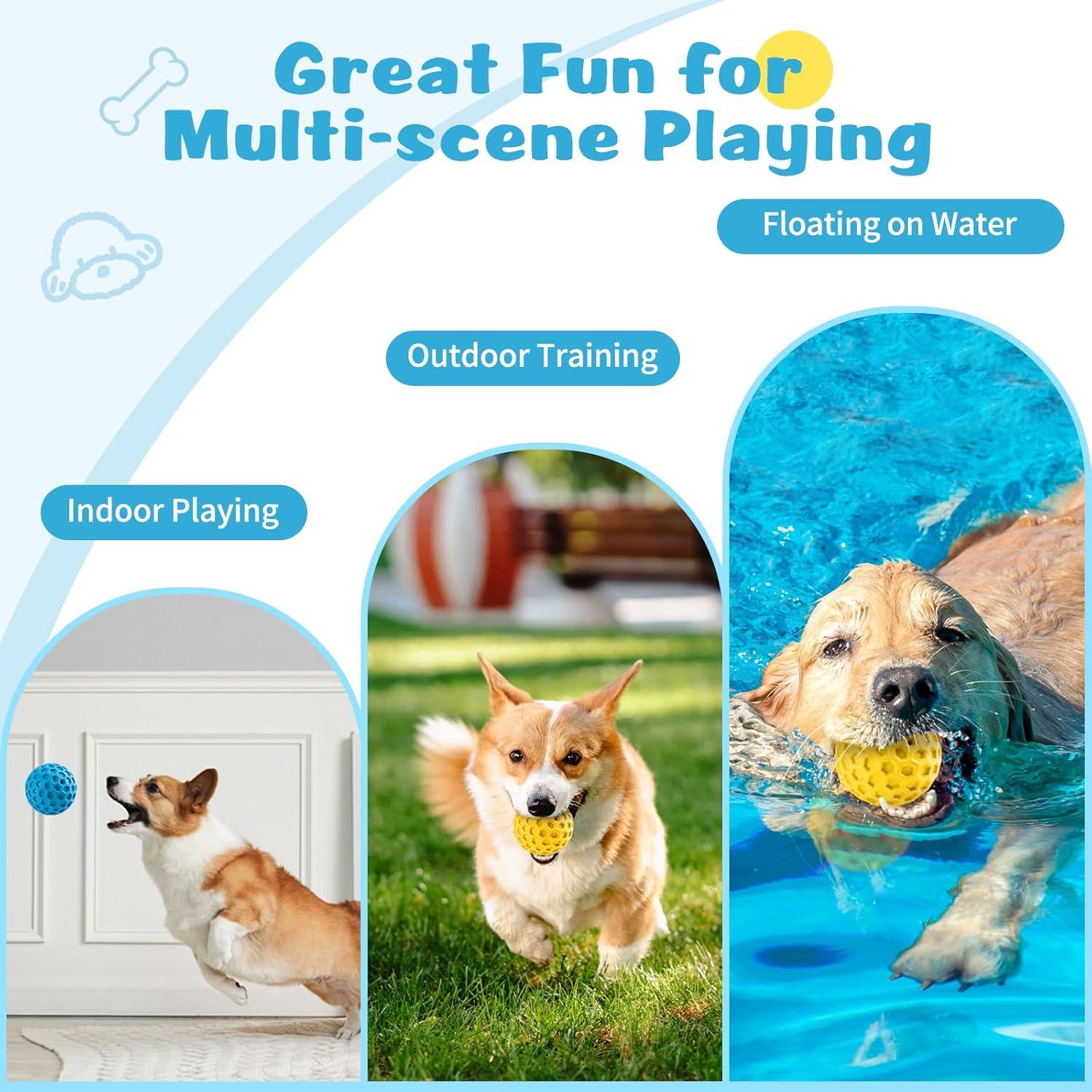 Juguetes Indestructibles para Perros HIPPIH 2 Pack