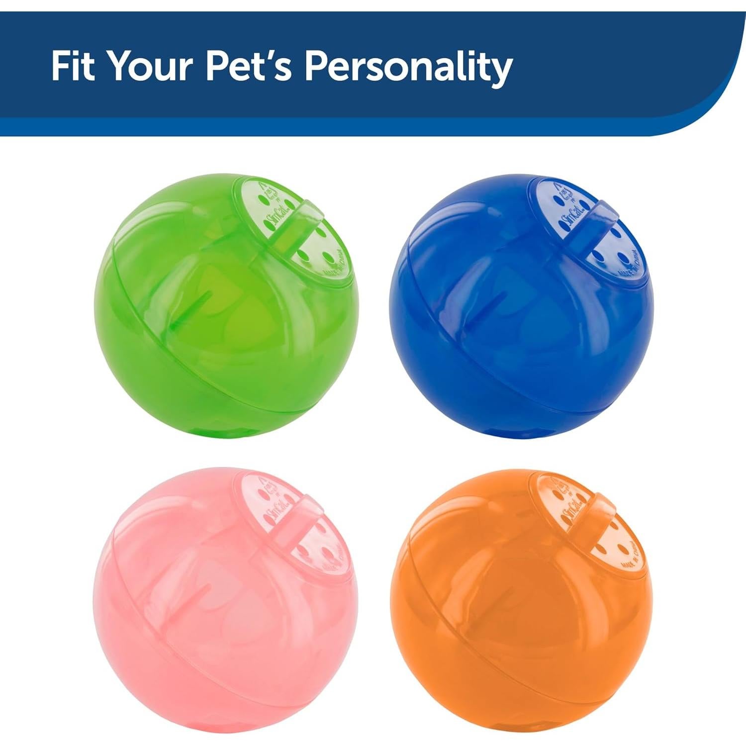 Bola de Alimentación Lenta PetSafe SlimCat Azul - Juguete Interactivo