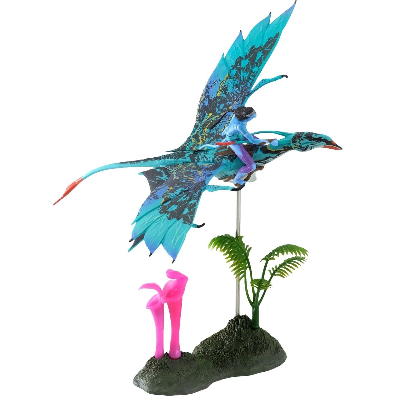 Figura Neytiri y Banshee McFarlane Toys 27.9x15.2 cm