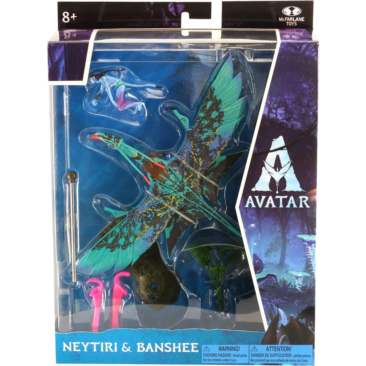 Figura Neytiri y Banshee McFarlane Toys 27.9x15.2 cm