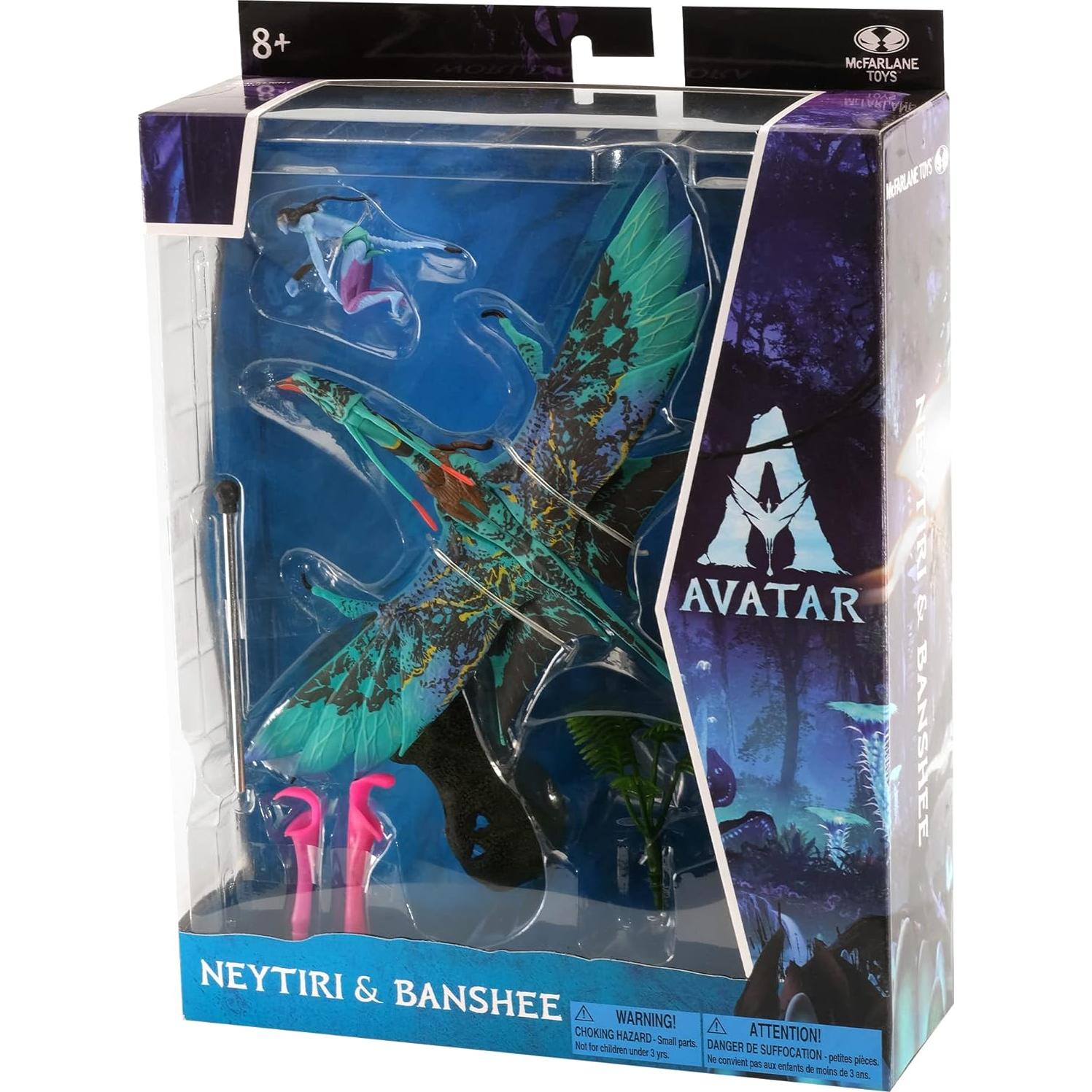 Figura Neytiri y Banshee McFarlane Toys 27.9x15.2 cm