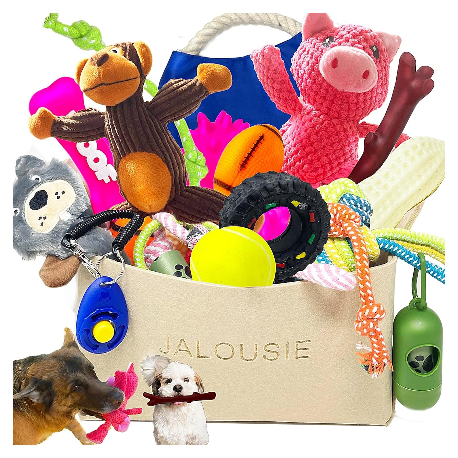 Cesta de Regalo para Perros Jalousie 24 Piezas Multicolor