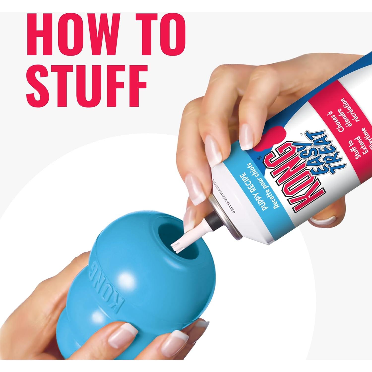 KONG Cachorro - Juguete de goma para morder - Azul