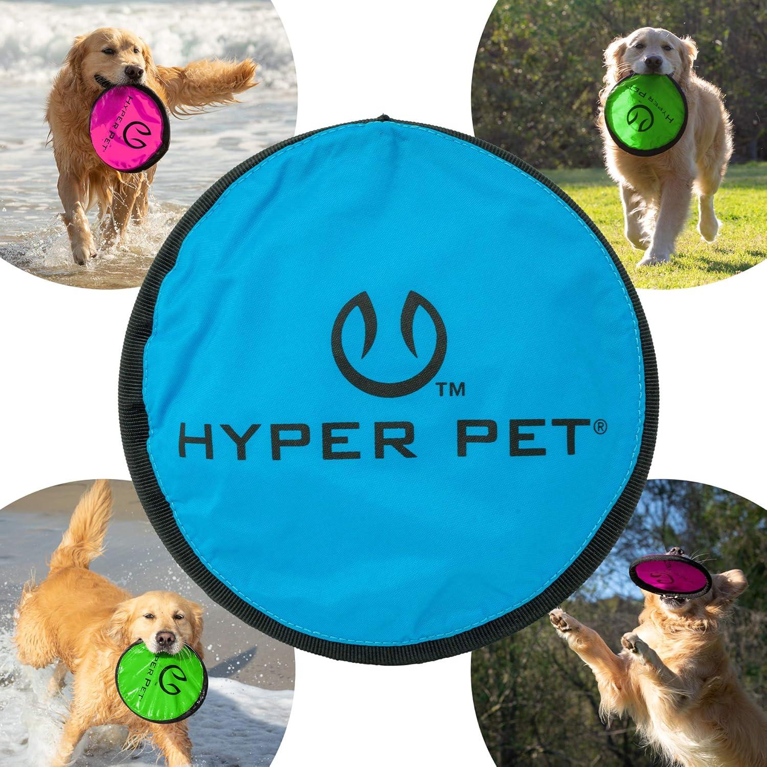 Frisbee Interactivo para Perros Hyper Pet Flippy Flopper 22 cm