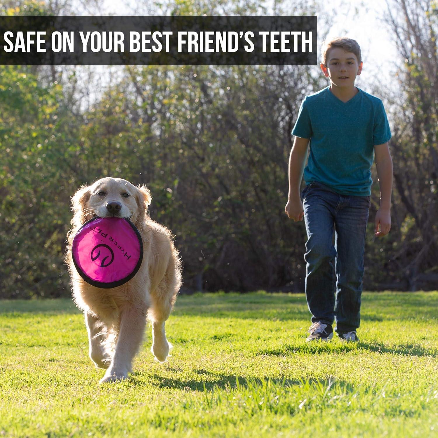 Frisbee Interactivo para Perros Hyper Pet Flippy Flopper 22 cm