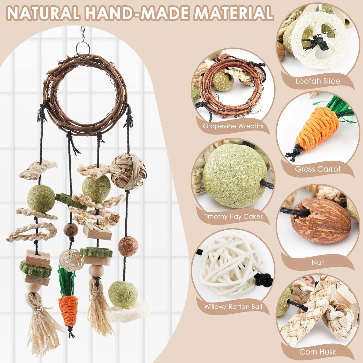 Juguete de Masticar Bissap Bunny para Conejos y Roedores