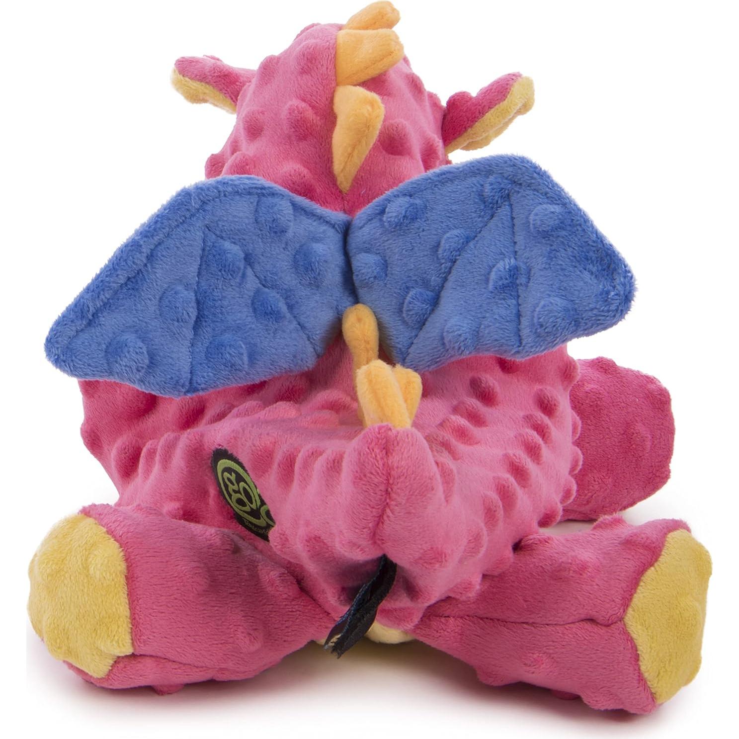 Juguete para Perros goDog Dragón Coral Grande Chew Guard